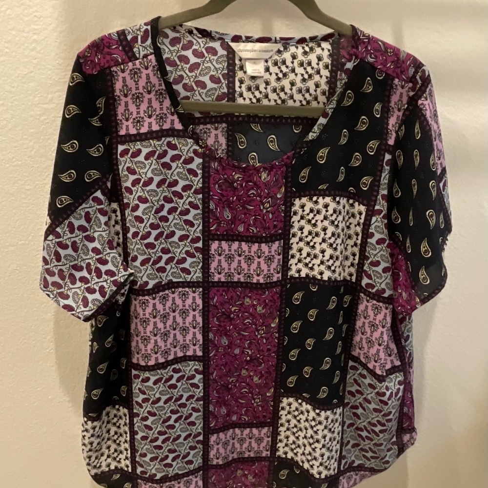 Patchwork swing top